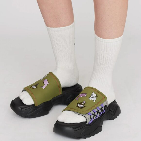 Lazy Oaf Day Off Chunky Sneaker Sliders - EU 39 - Picture 8 of 8